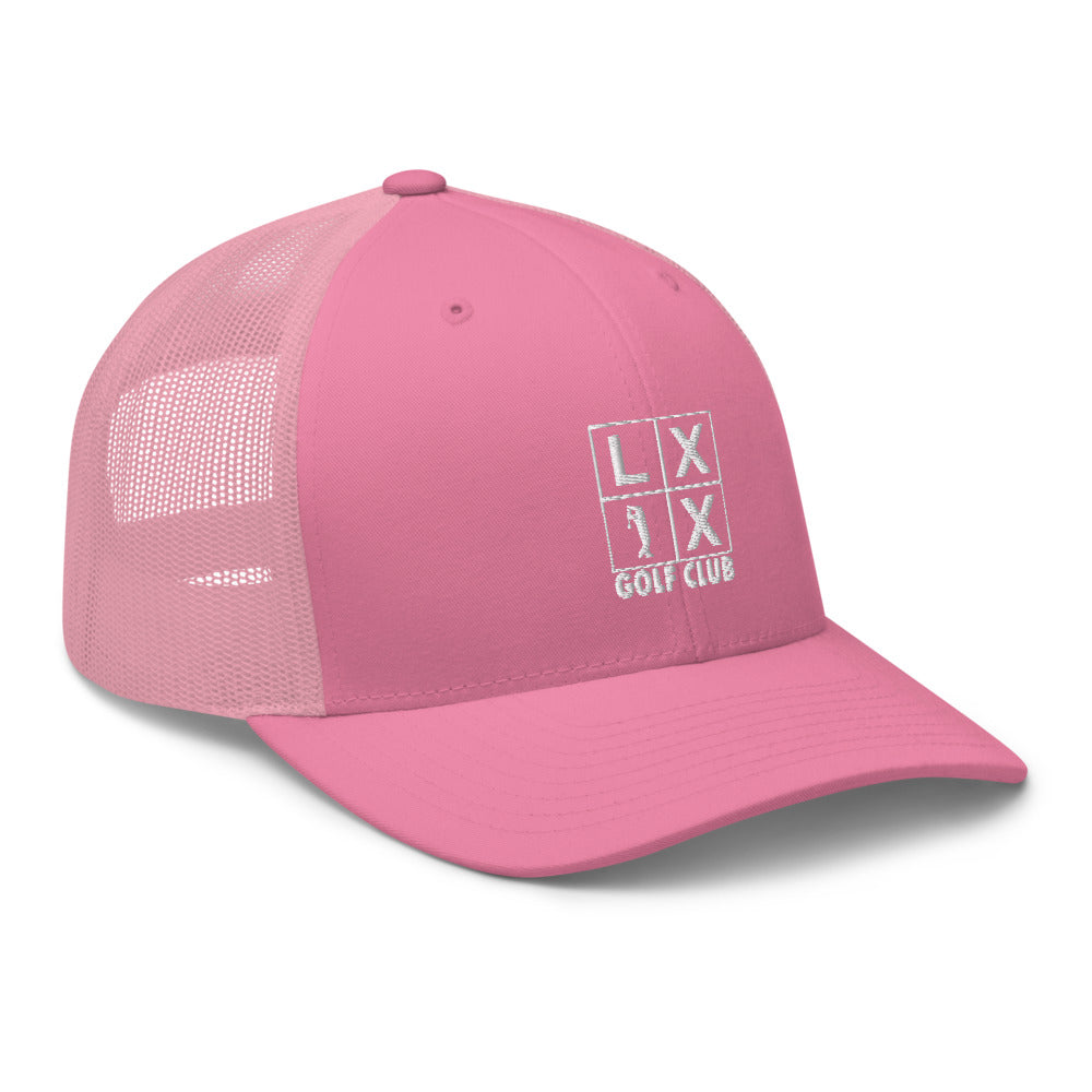Four Box Logo Trucker Cap - White Logo