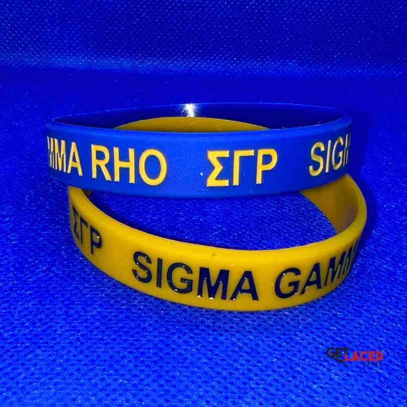 Greek Wristband Pair
