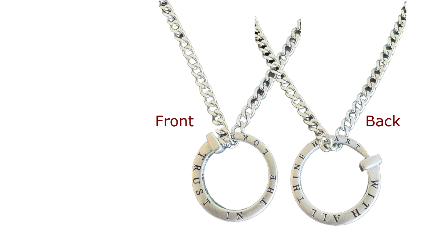 Round Nail Necklace