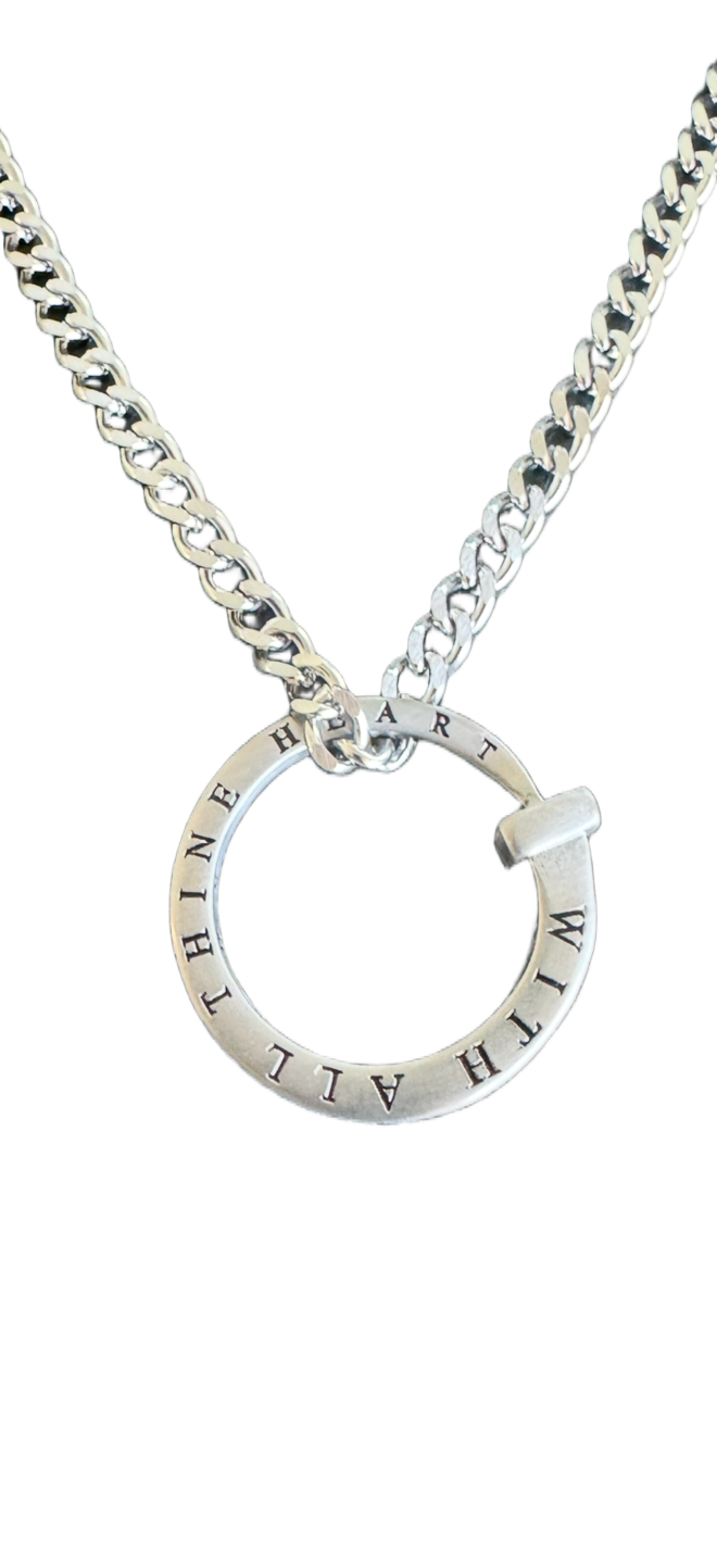 Round Nail Necklace