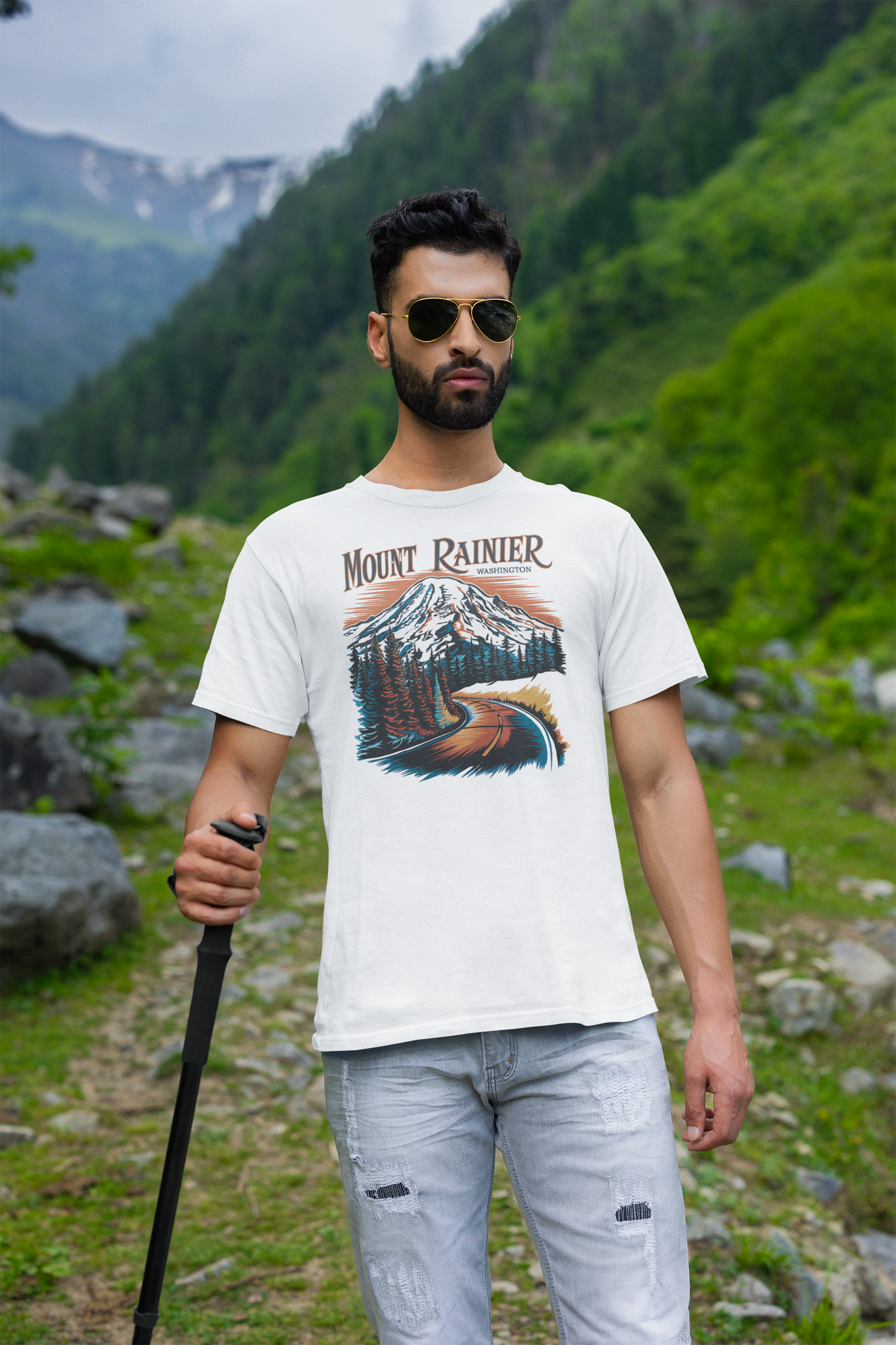 Mount Rainier Washington T-Shirt