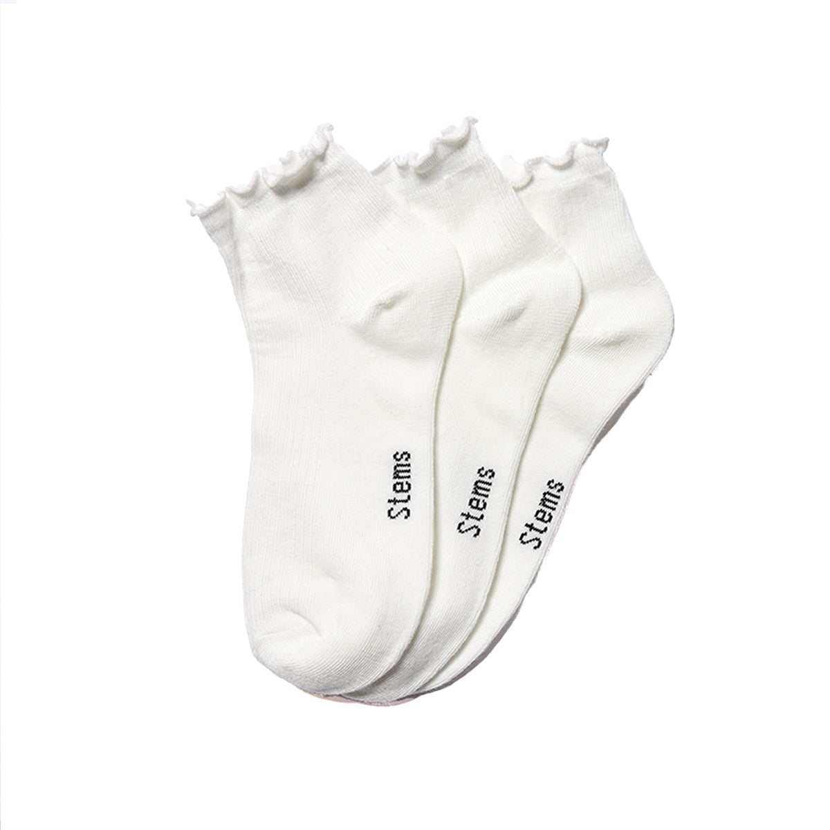 3-Pack Everyday Ruffle Socks