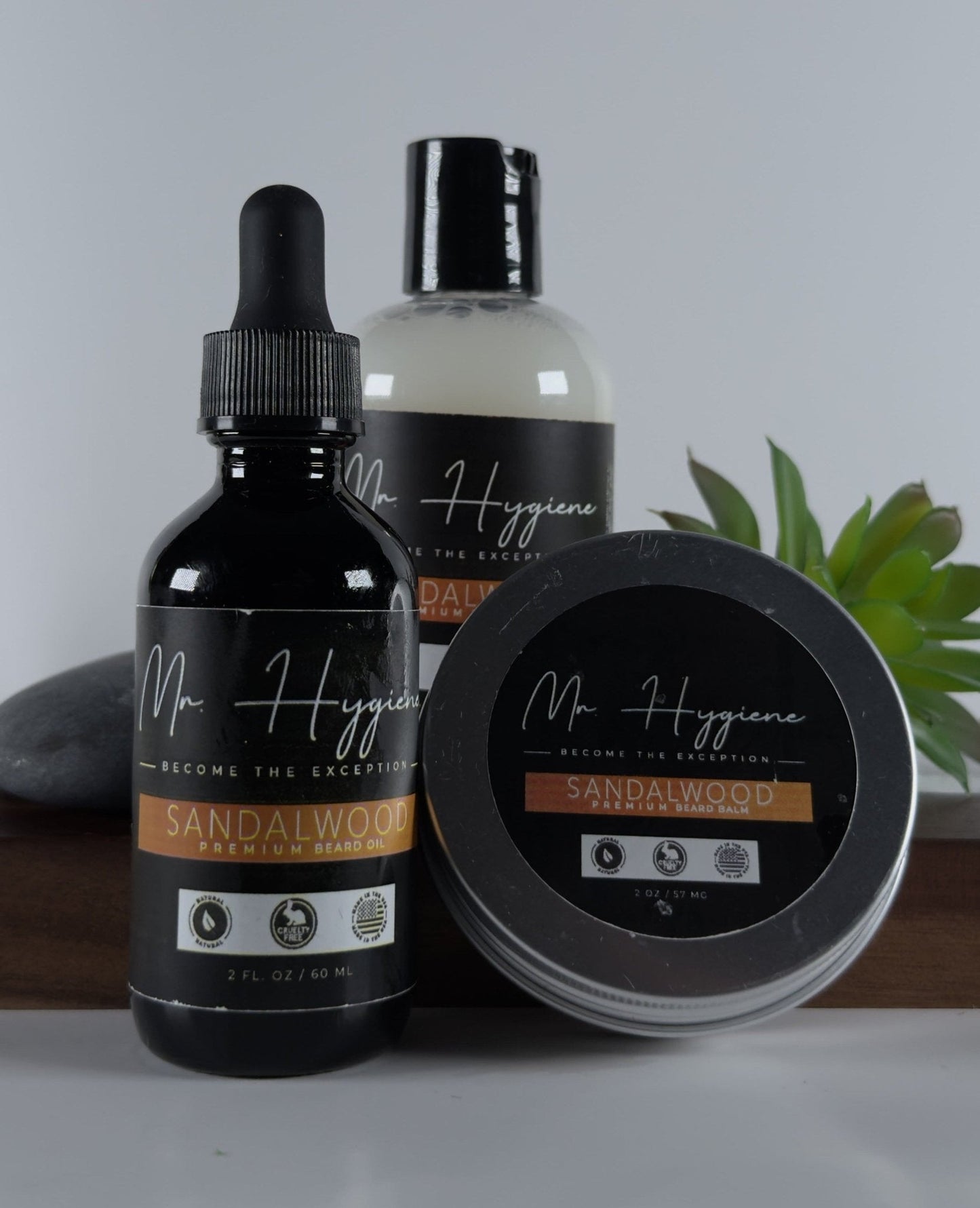 Sandalwood Beard Kit – Bold Scent, Complete Care