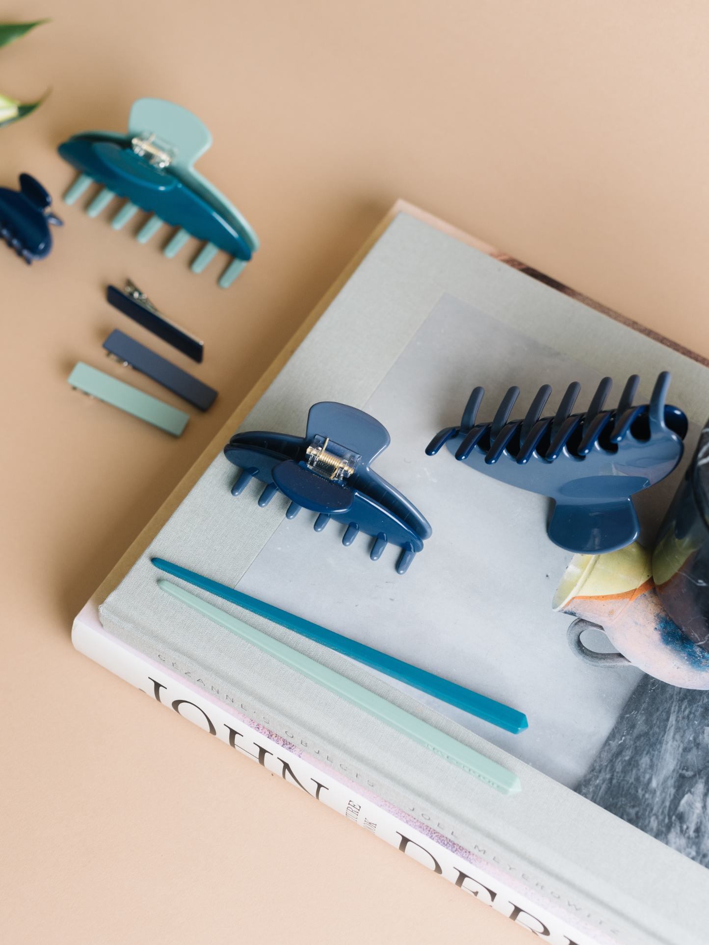 Extra Large Hair Claw - Sea