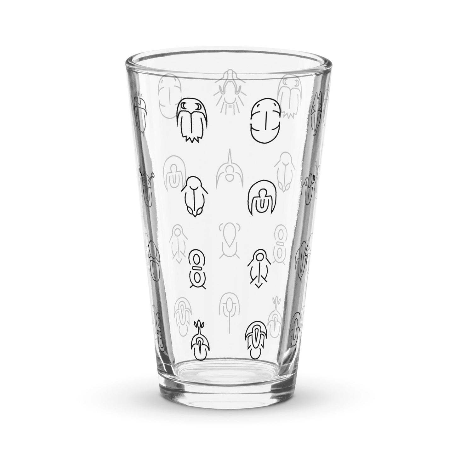 Triloglyph Pint Glass