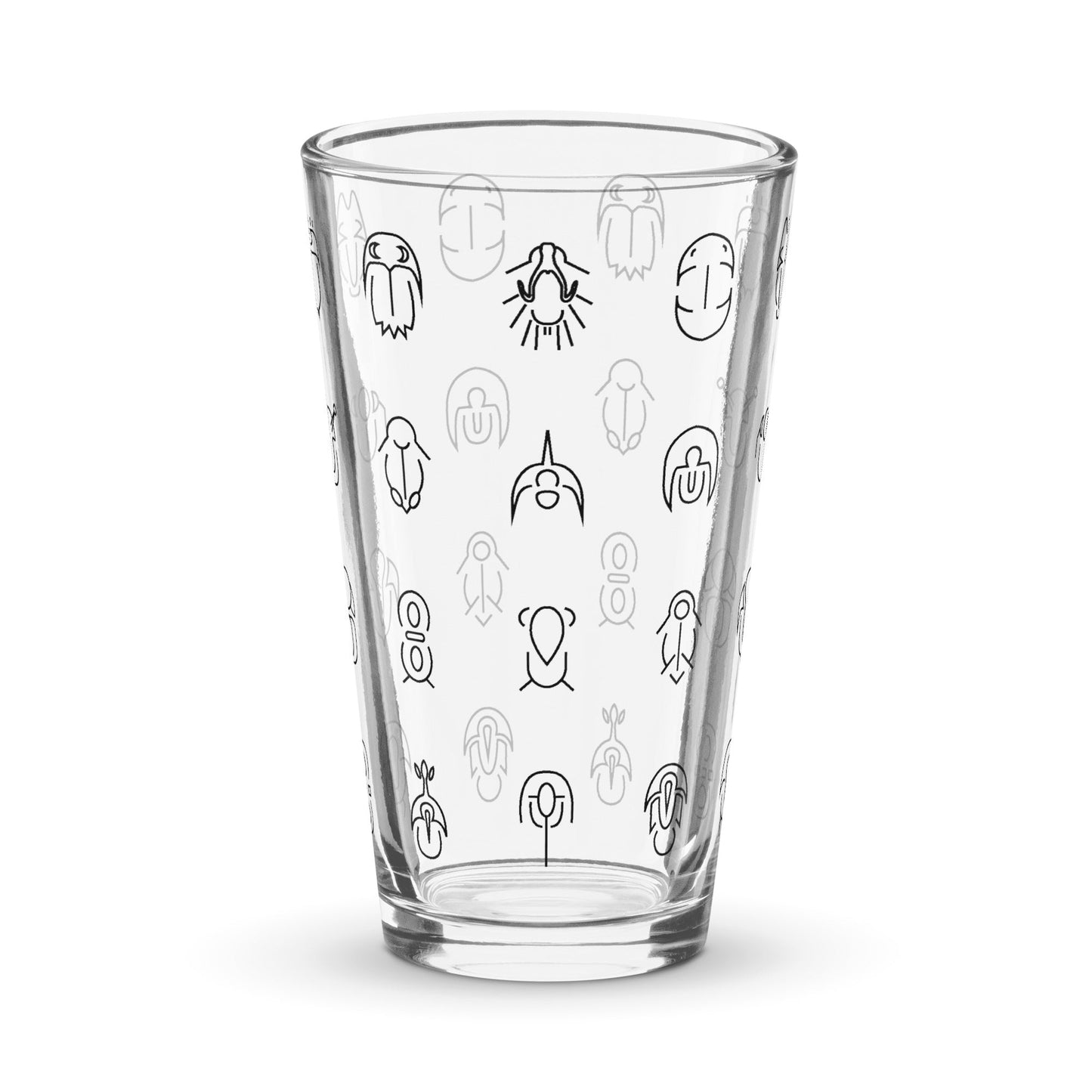 Triloglyph Pint Glass