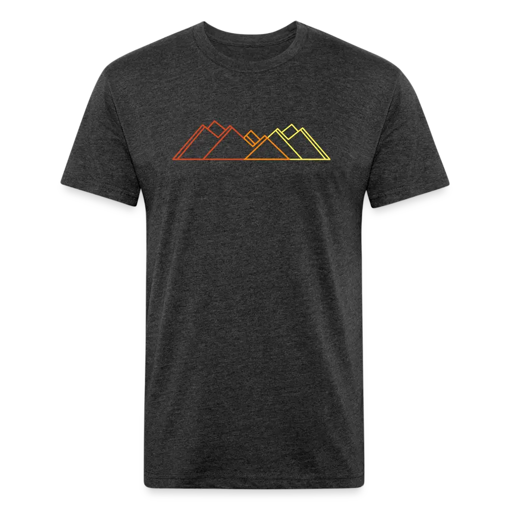 Retro '80s Mountains - Premium Graphic Tee Timpanogos Hiking Co.