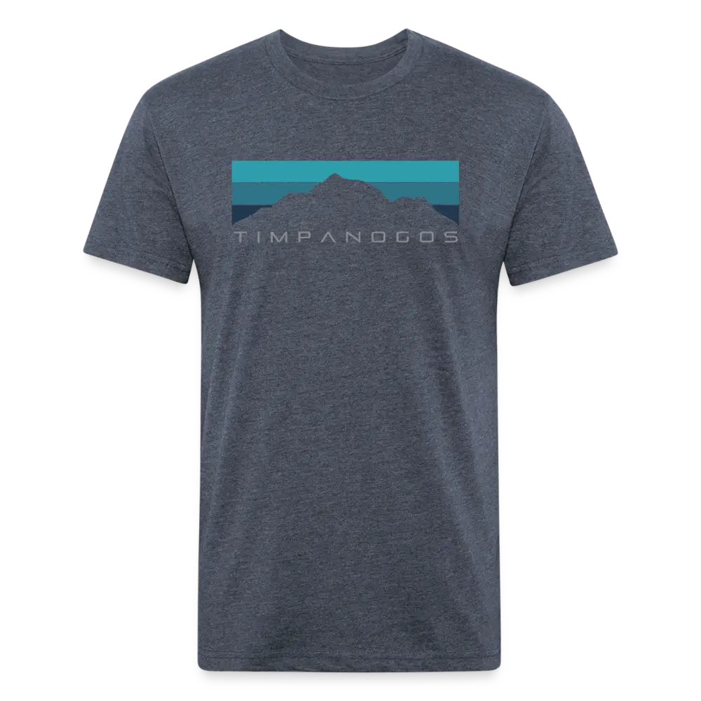 Retro Mountain Classic (cool) - Premium Graphic Tee Timpanogos Hiking Co.