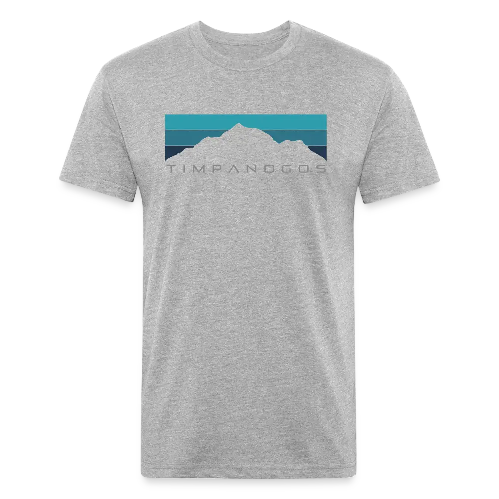 Retro Mountain Classic (cool) - Premium Graphic Tee Timpanogos Hiking Co.