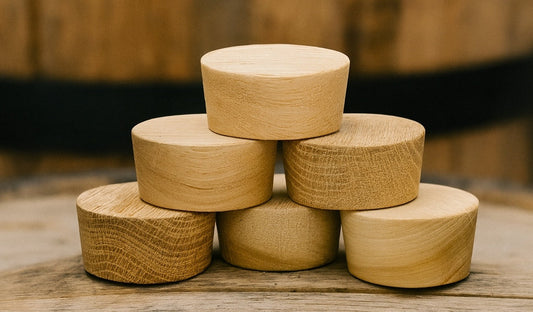 2 " White Oak Bung for Wine and Beer Barrels - 10 Pack