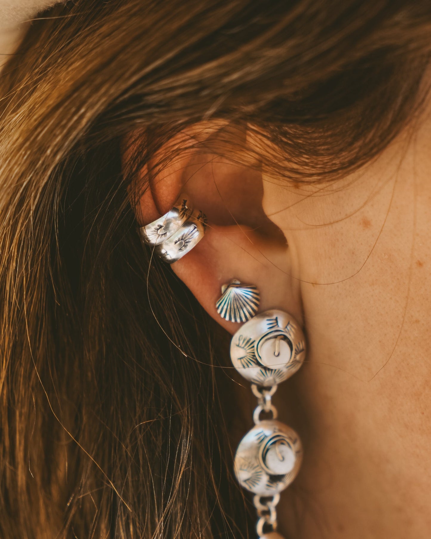 Sterling Silver Ear Cuff