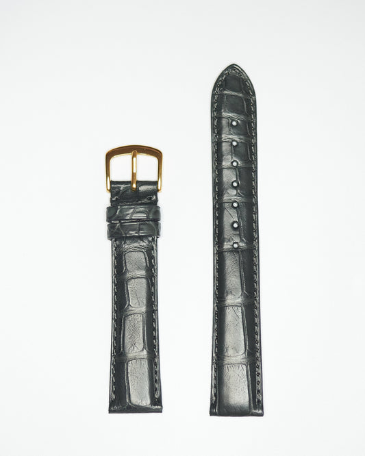 Grey Genuine Matte Alligator | h2005
