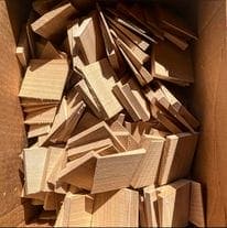 Small (Hatchet) Whiskey River Axe Wedges