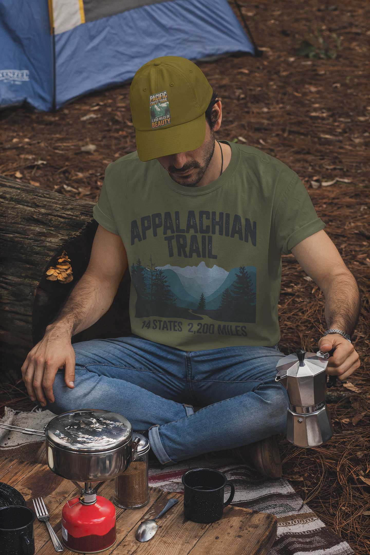 Appalachian Trail 14 States 2200 Miles T-Shirt