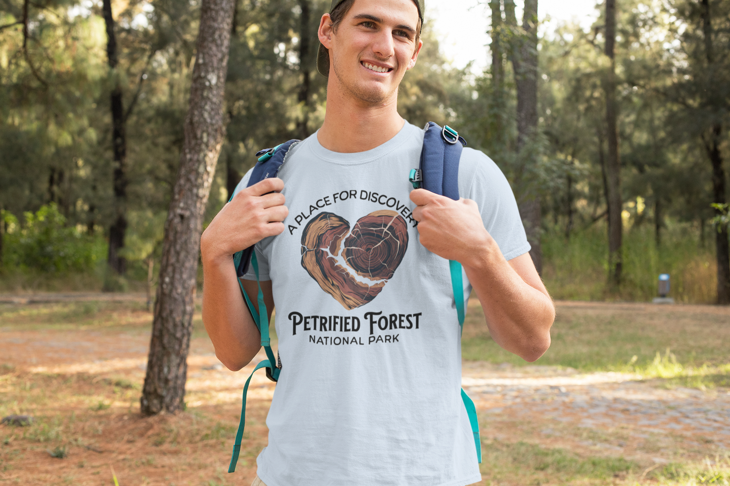 Petrified Forest National Park T-Shirt Heart Wood
