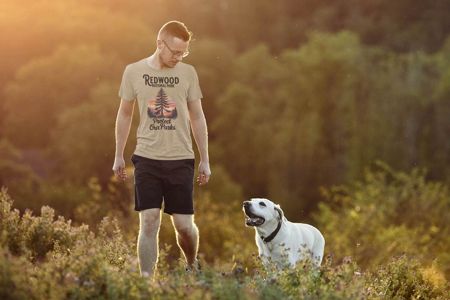Protect Our Parks Redwood T-Shirt