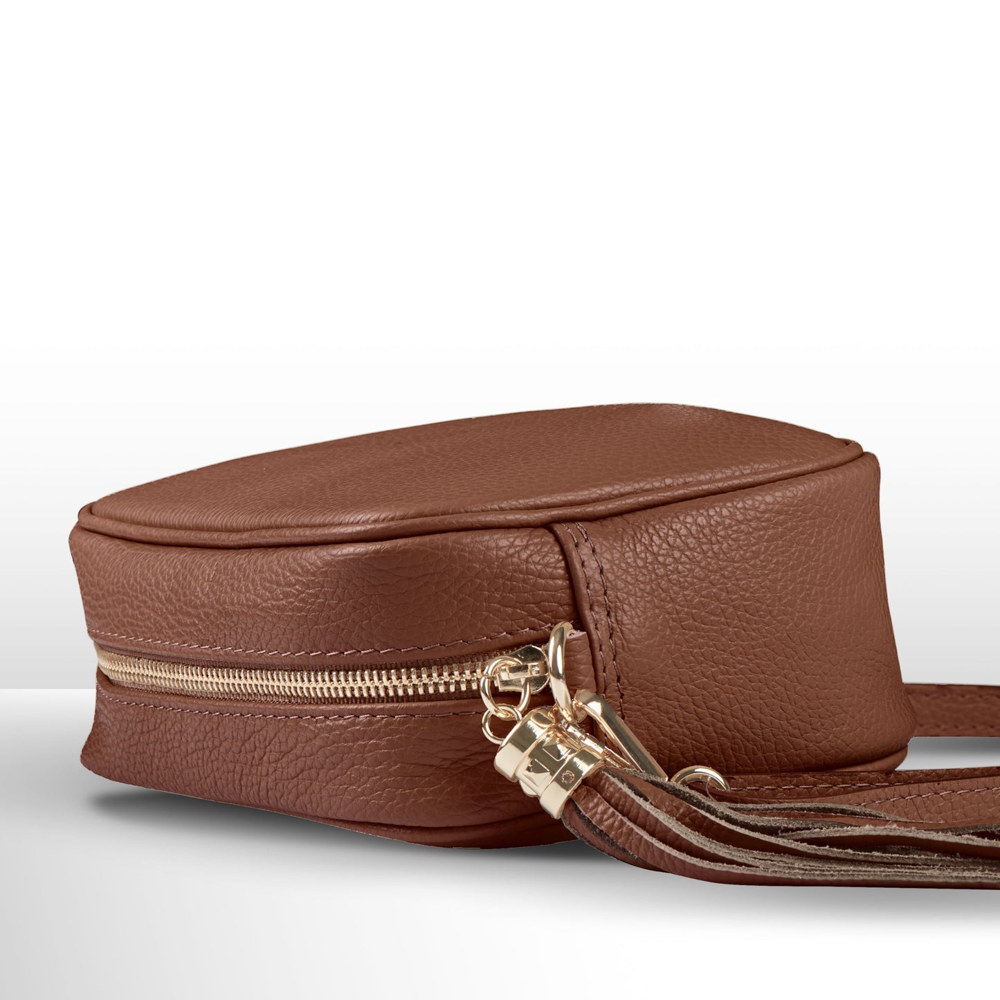 Italian Genuine Calf Leather Crossbody Bag 231302