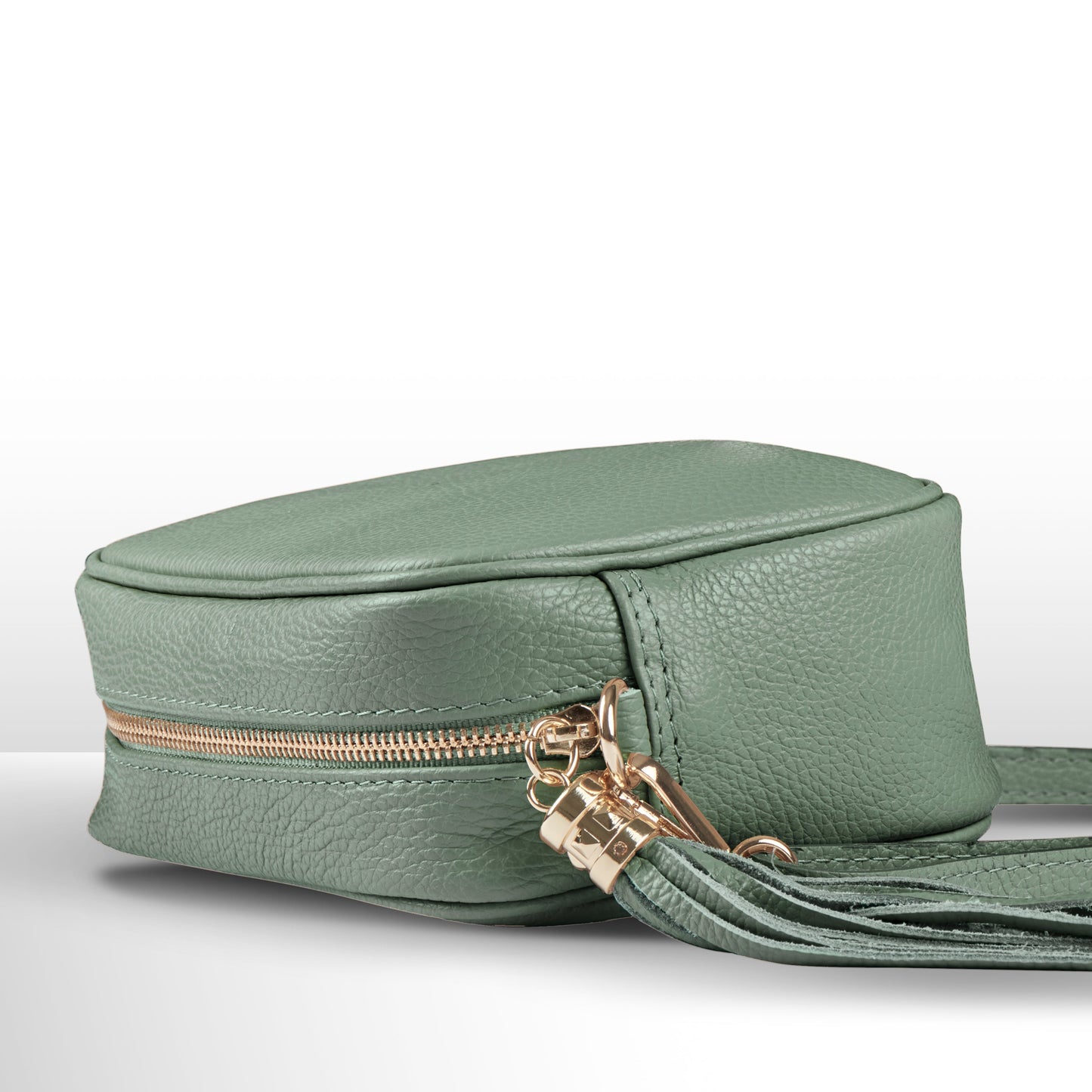 Italian Genuine Calf Leather Crossbody Bag 231302