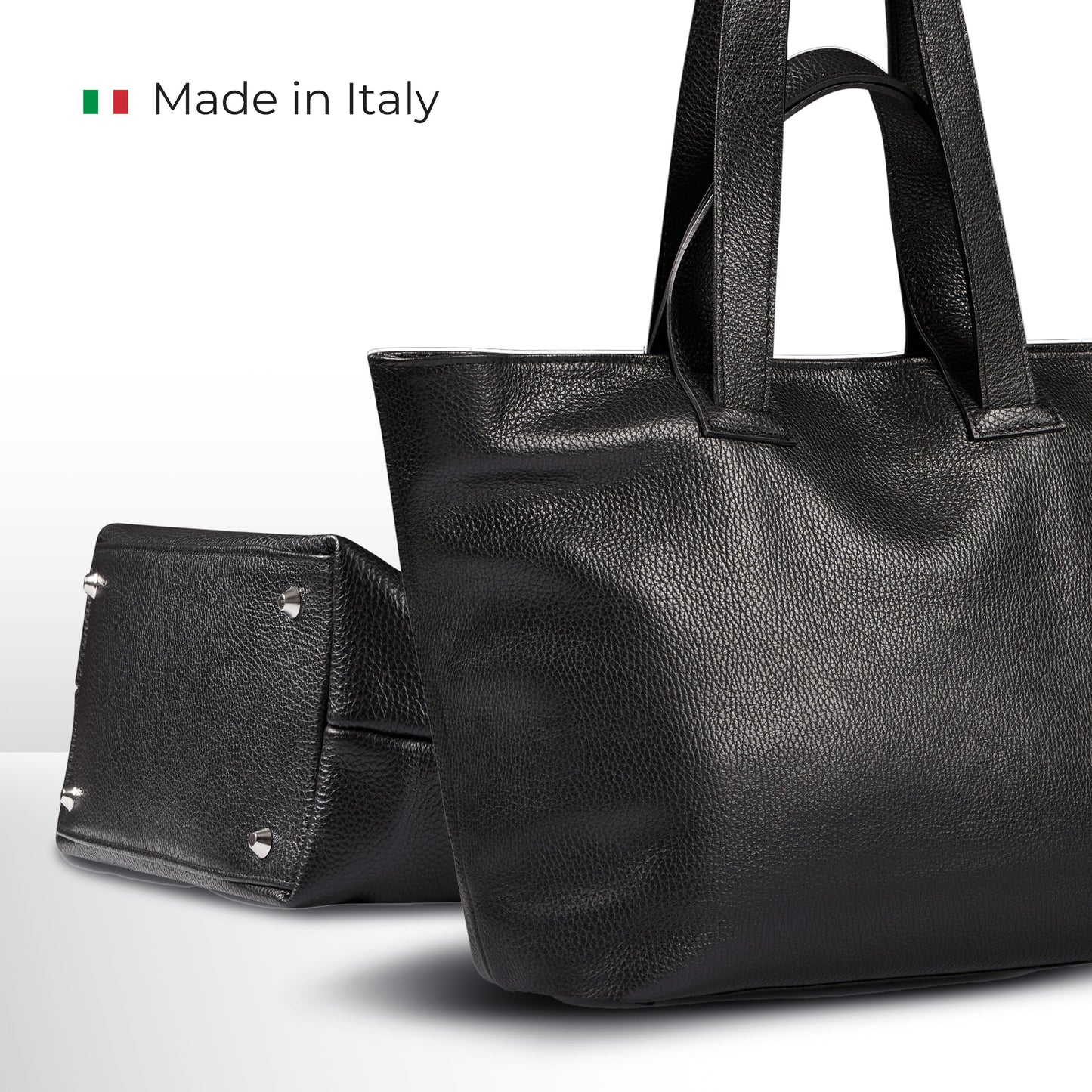 Italian Genuine Calf Leather Tote Bag 122500