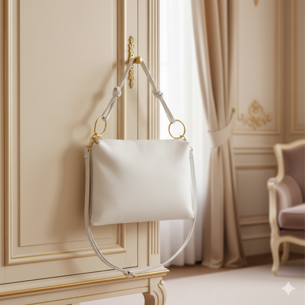Italian Genuine Calf Leather Shoulder Bag 171551