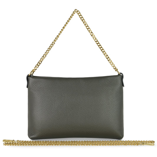 Italian Genuine Calf Leather Crossbody Bag 101315