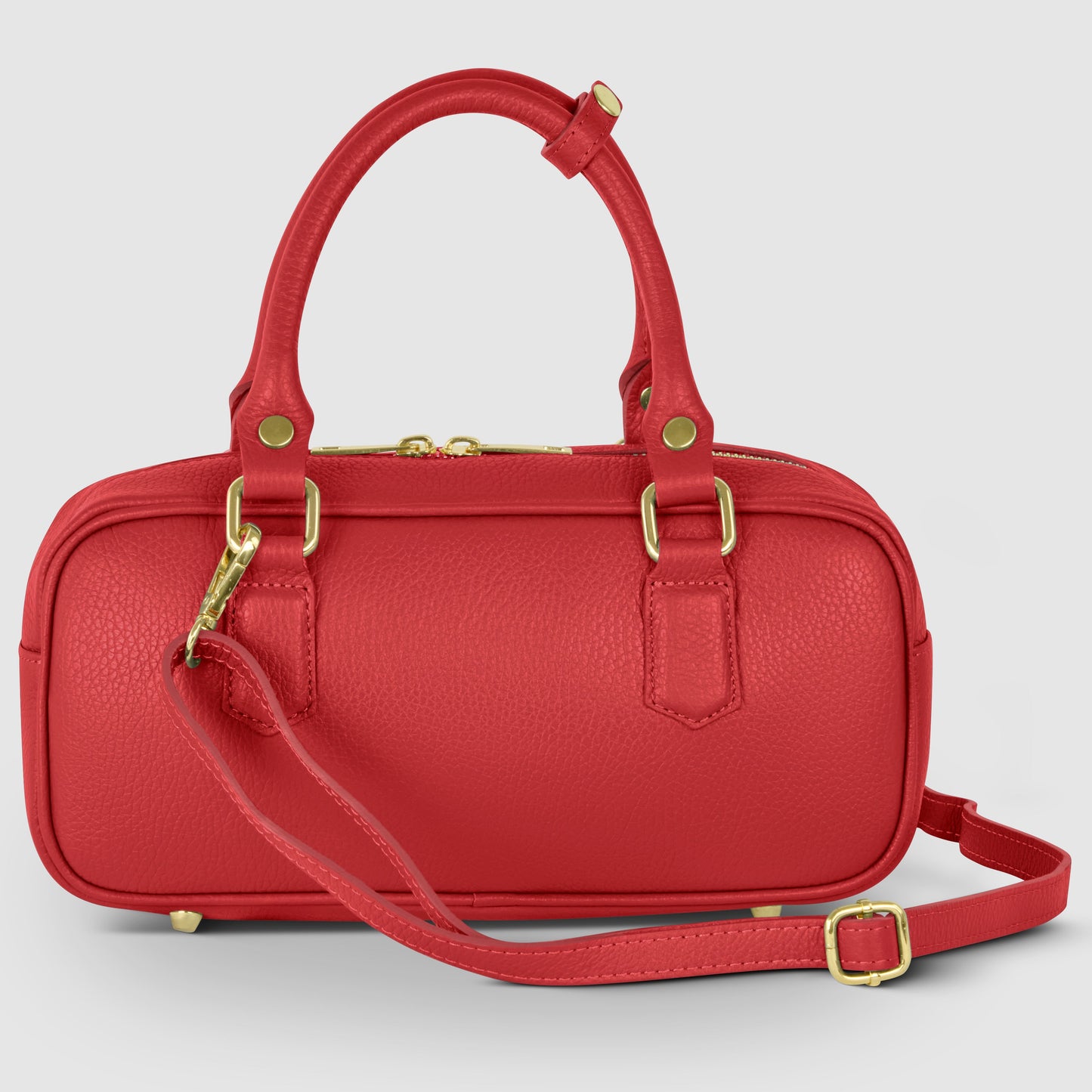 Italian Genuine Calf Leather Top-Handle Bag 252335