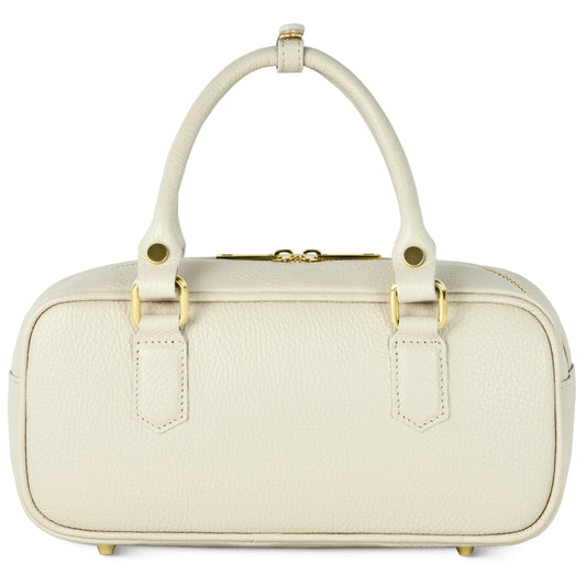 Italian Genuine Calf Leather Top-Handle Bag 252335