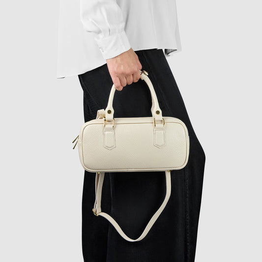 Italian Genuine Calf Leather Top-Handle Bag 252335