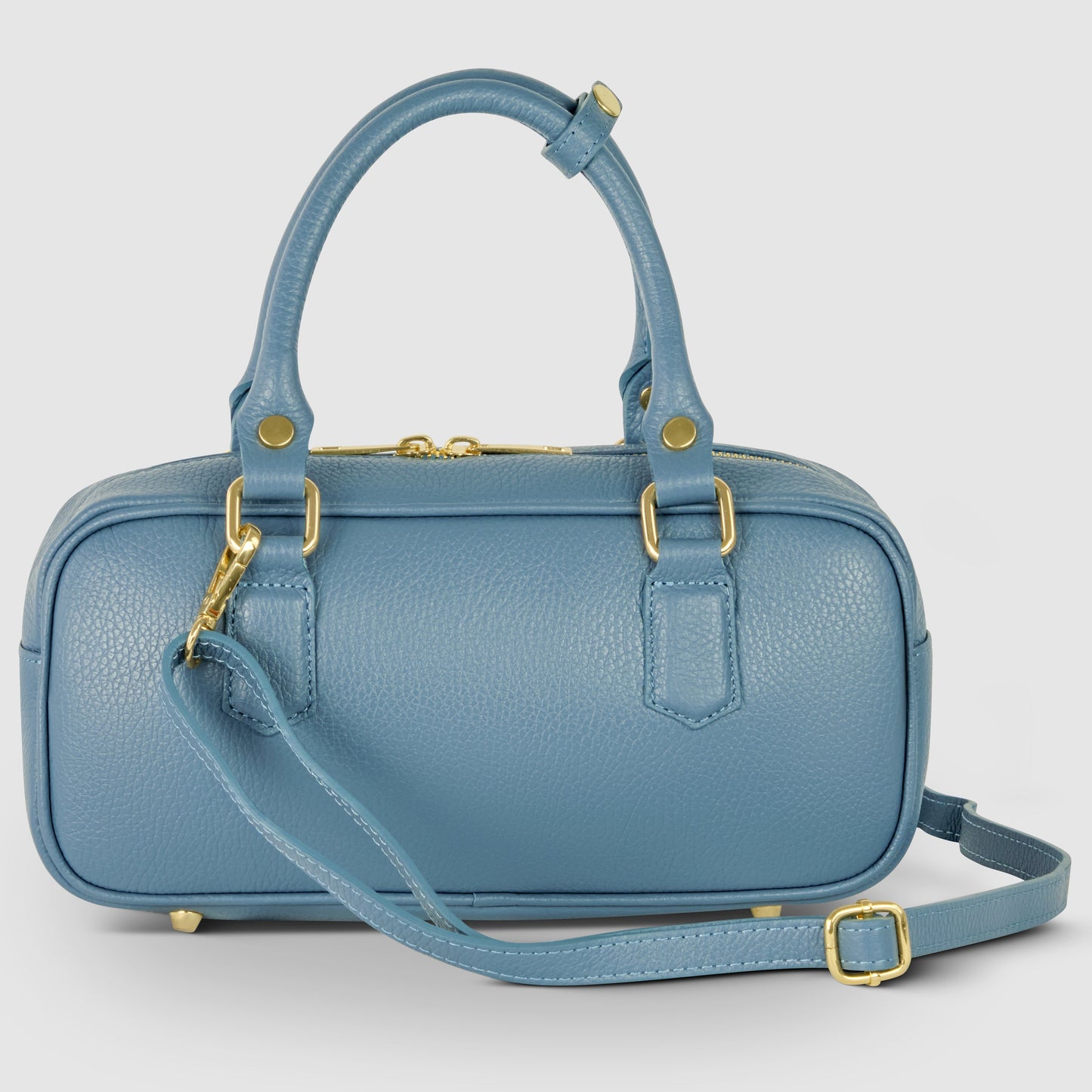 Italian Genuine Calf Leather Top-Handle Bag 252335