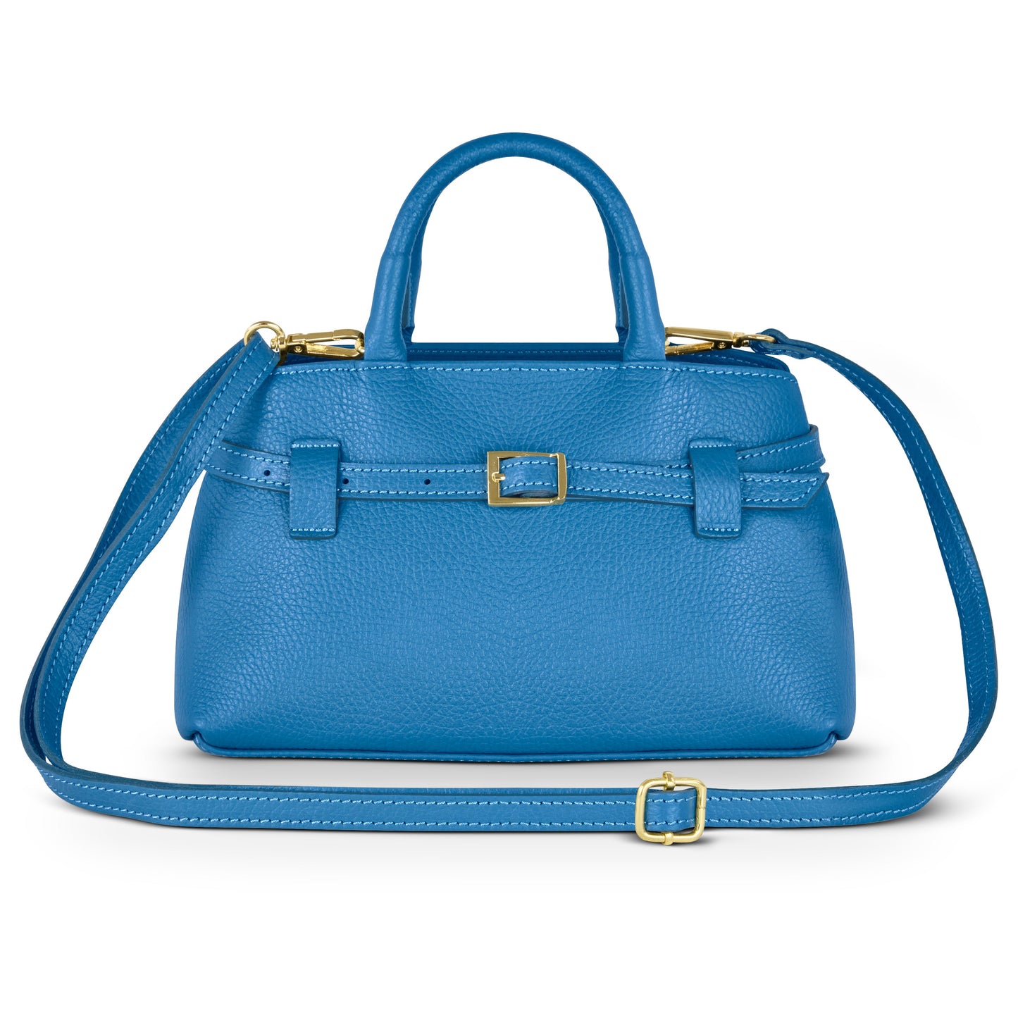 Italian Genuine Calf Leather Top-Handle Bag 252352
