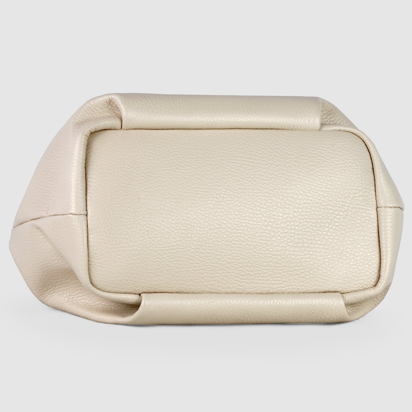 Italian Genuine Calf Leather Top-Handle Bag 322055