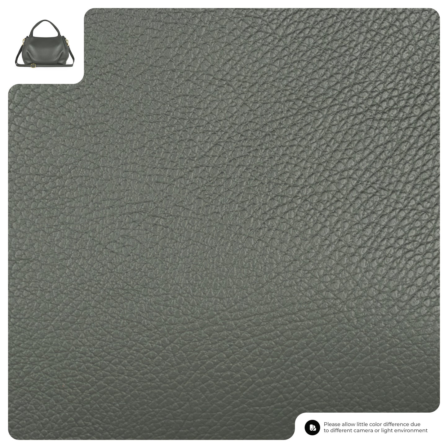 Italian Genuine Calf Leather Top-Handle Bag 322055