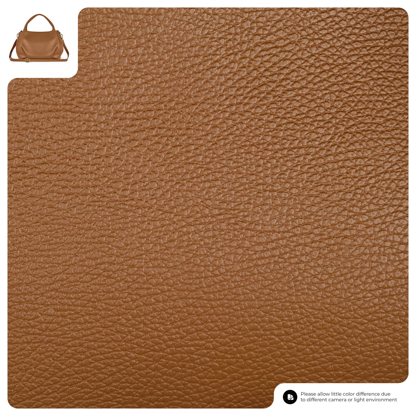 Italian Genuine Calf Leather Top-Handle Bag 322055