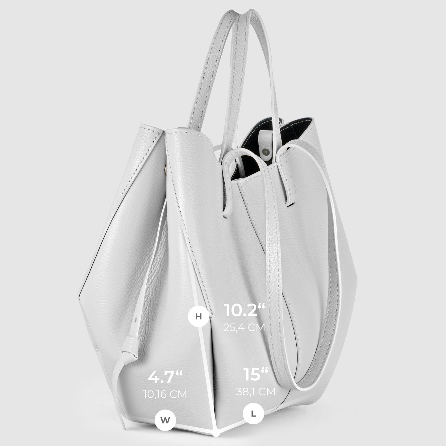Italian Genuine Calf Leather Tote Bag 312912