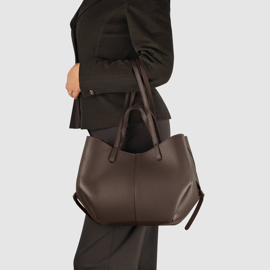 Italian Genuine Calf Leather Tote Bag 312912