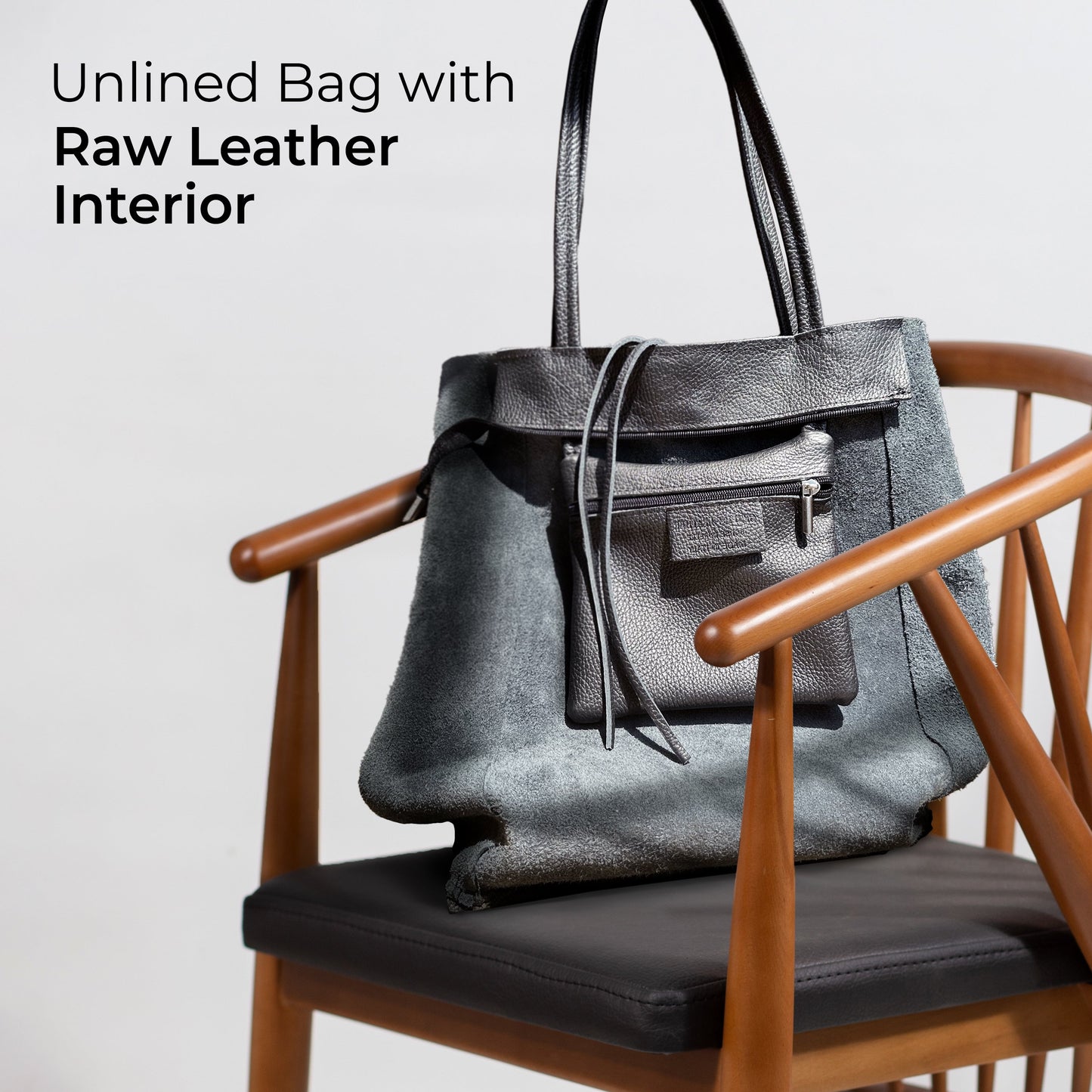 Italian Genuine Calf Leather Tote Bag 201718