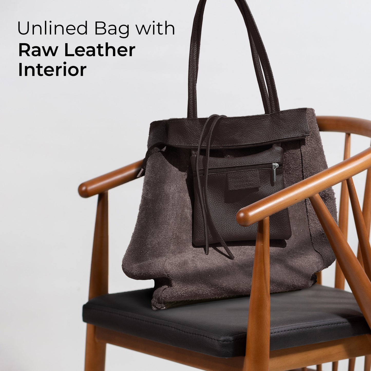 Italian Genuine Calf Leather Tote Bag 201718