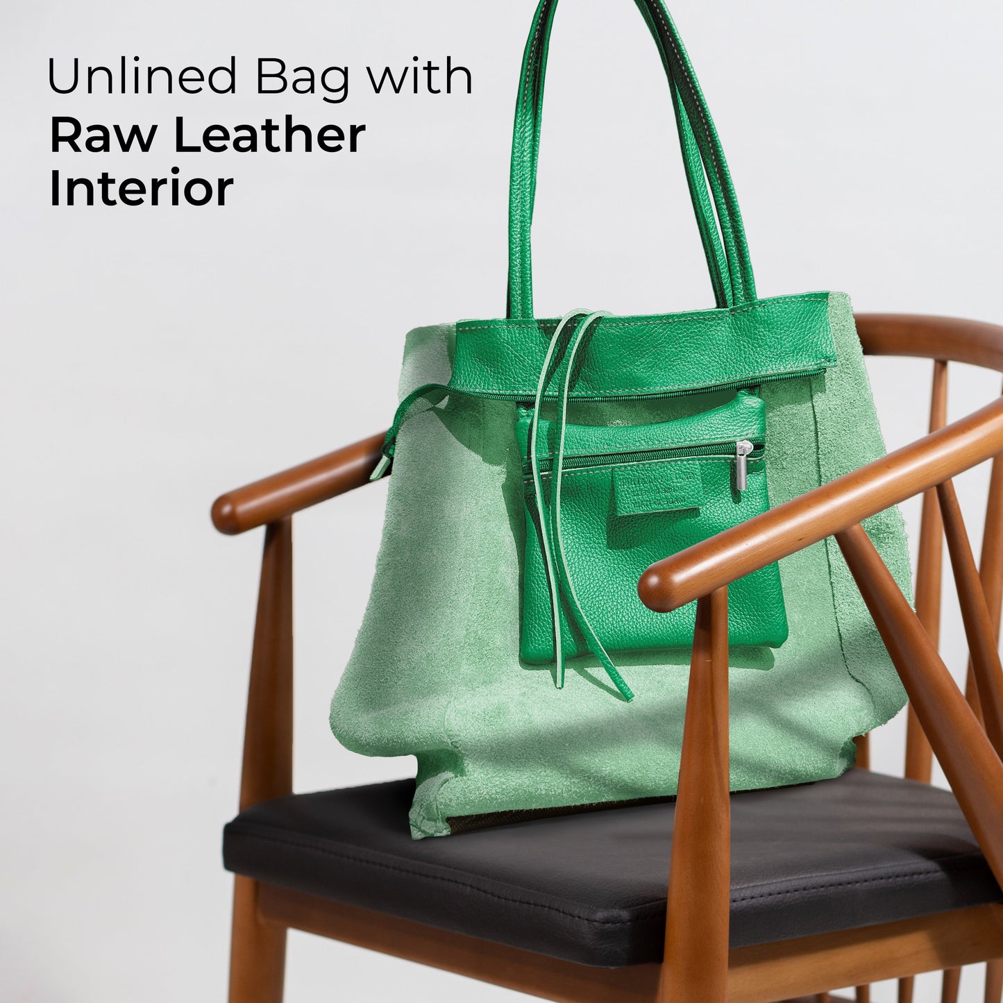 Italian Genuine Calf Leather Tote Bag 201718