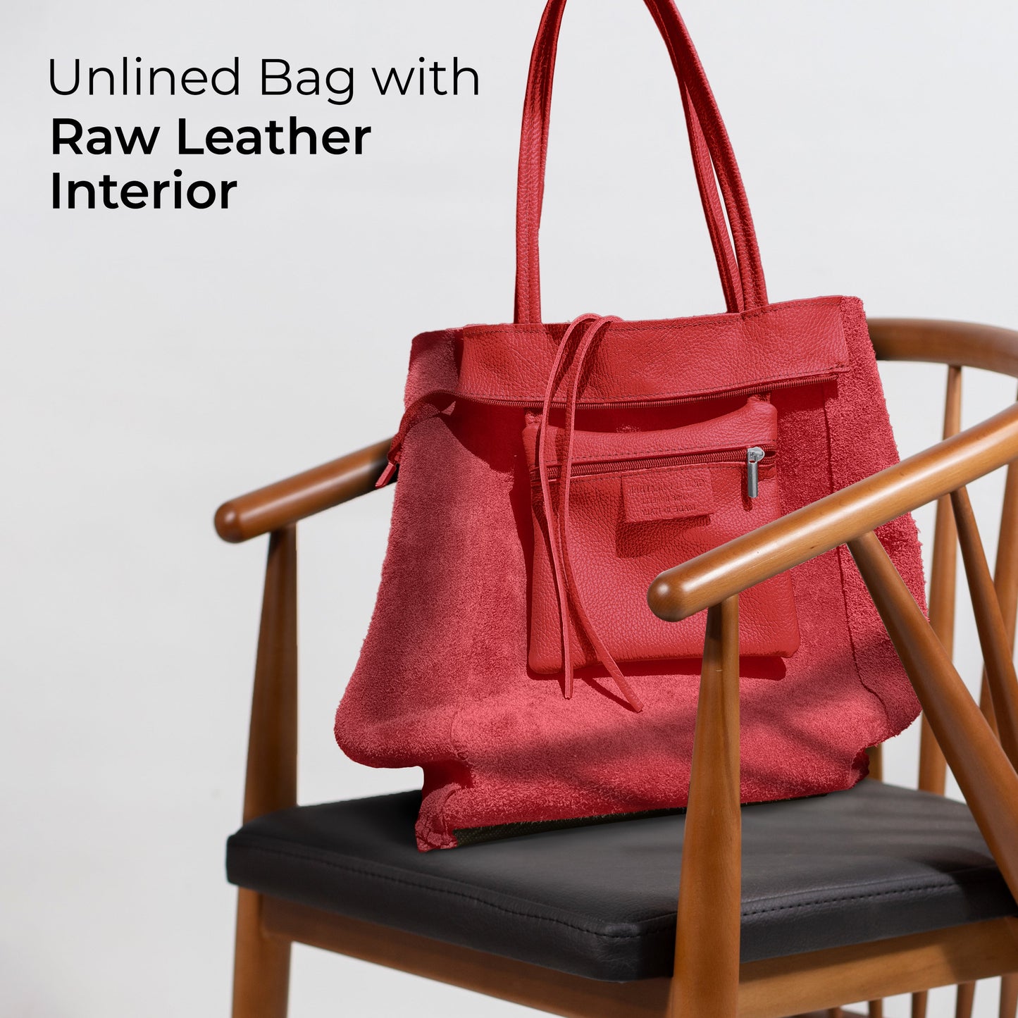 Italian Genuine Calf Leather Tote Bag 201718