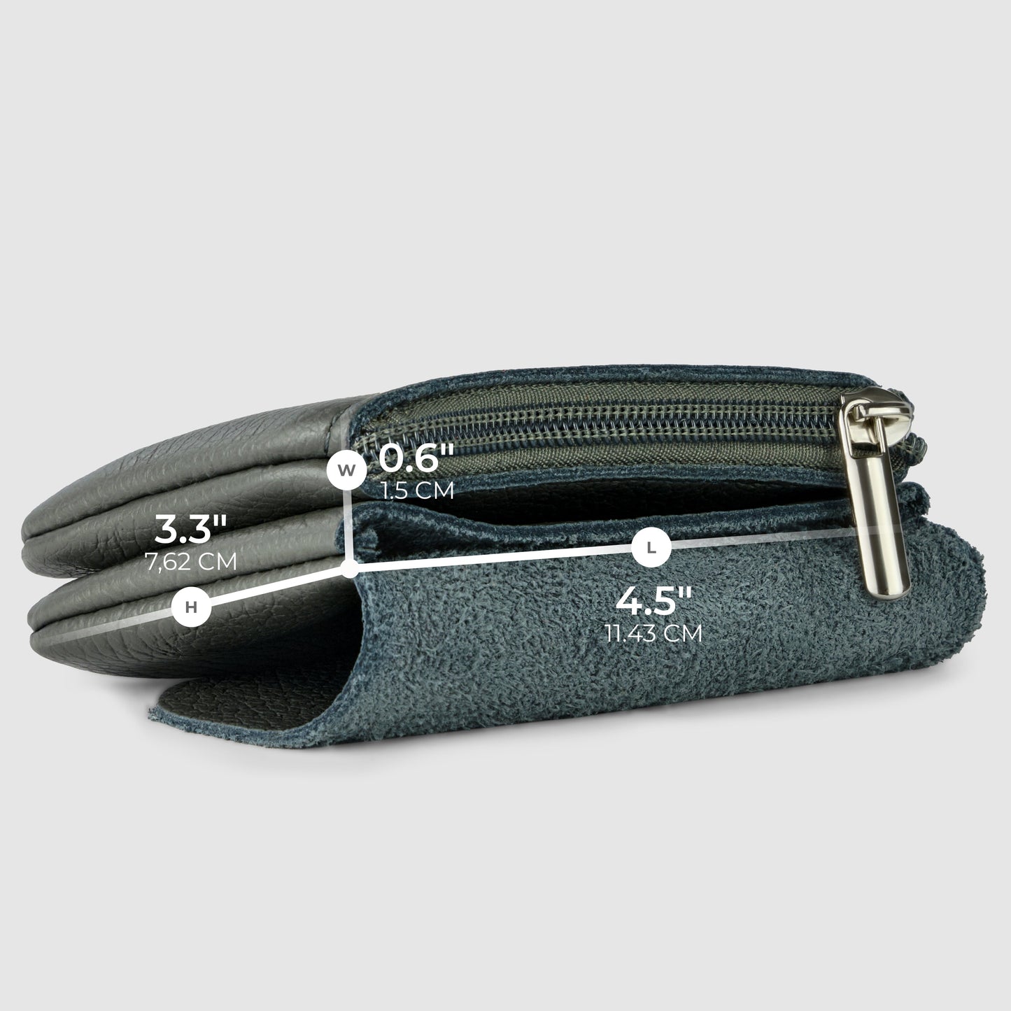 Italian Genuine Calf Leather Wallet 000350