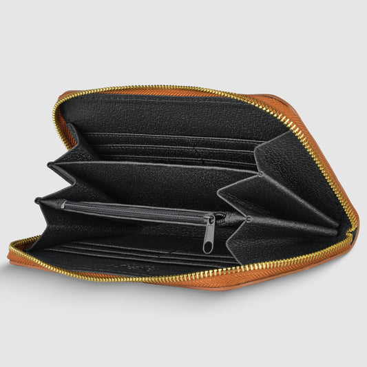 Italian Genuine Calf Leather Wallet 651088
