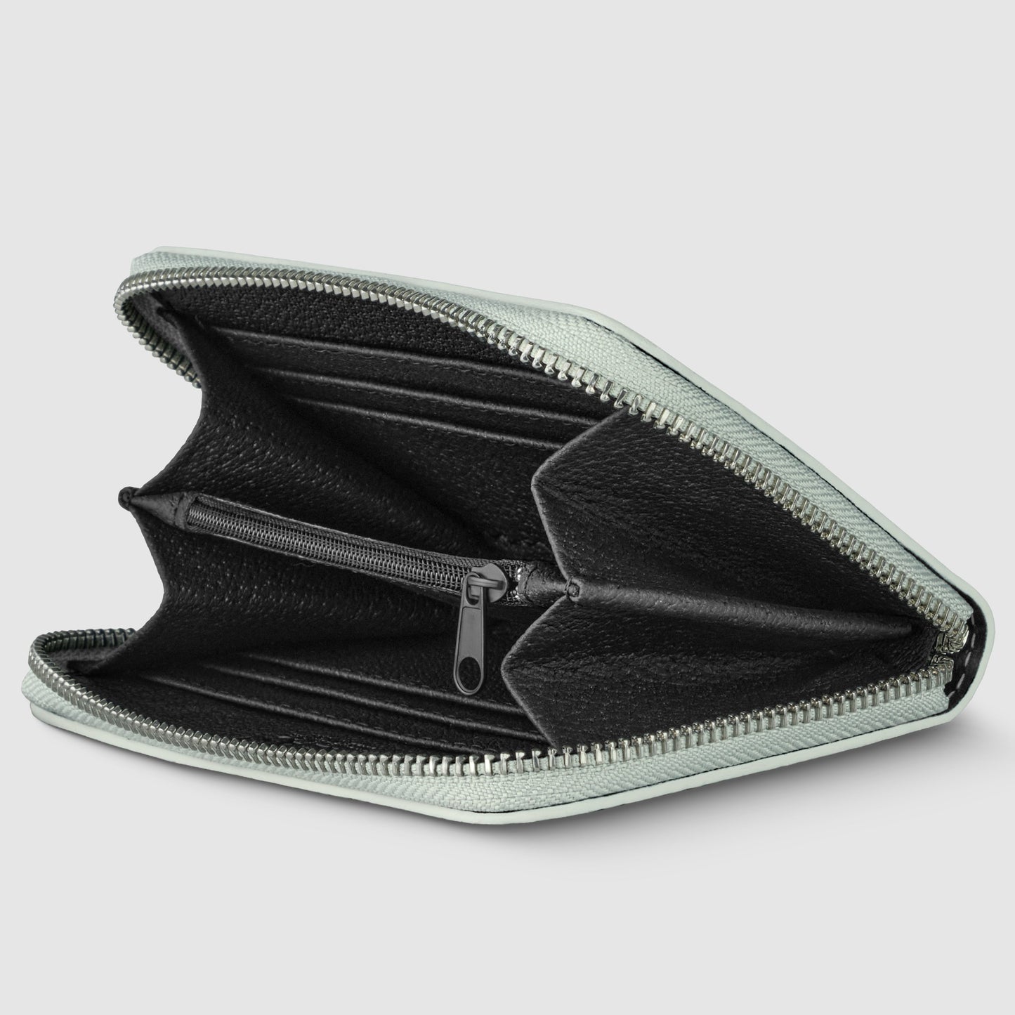 Italian Genuine Metallic Calf Leather Wallet 650988