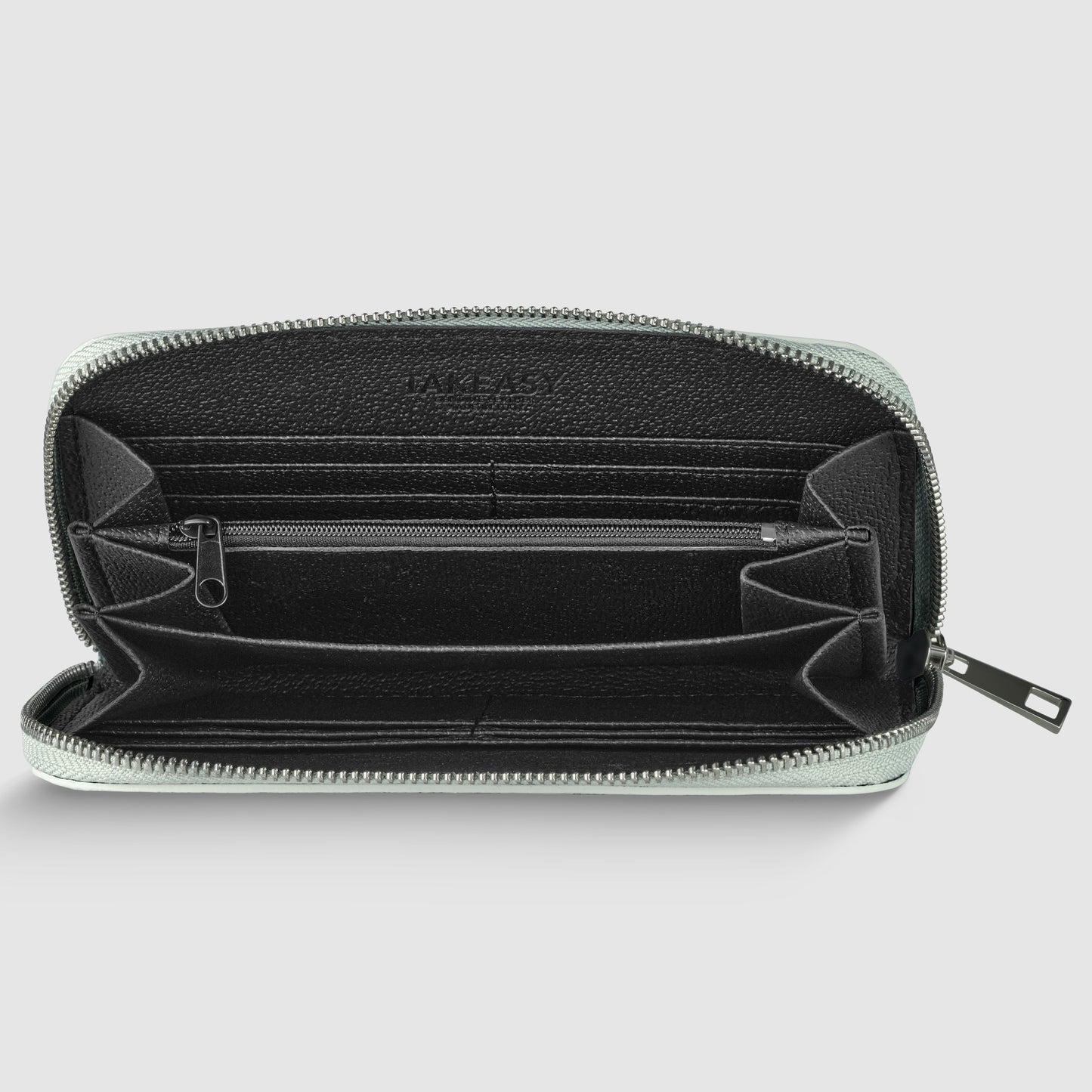 Italian Genuine Metallic Calf Leather Wallet 651088