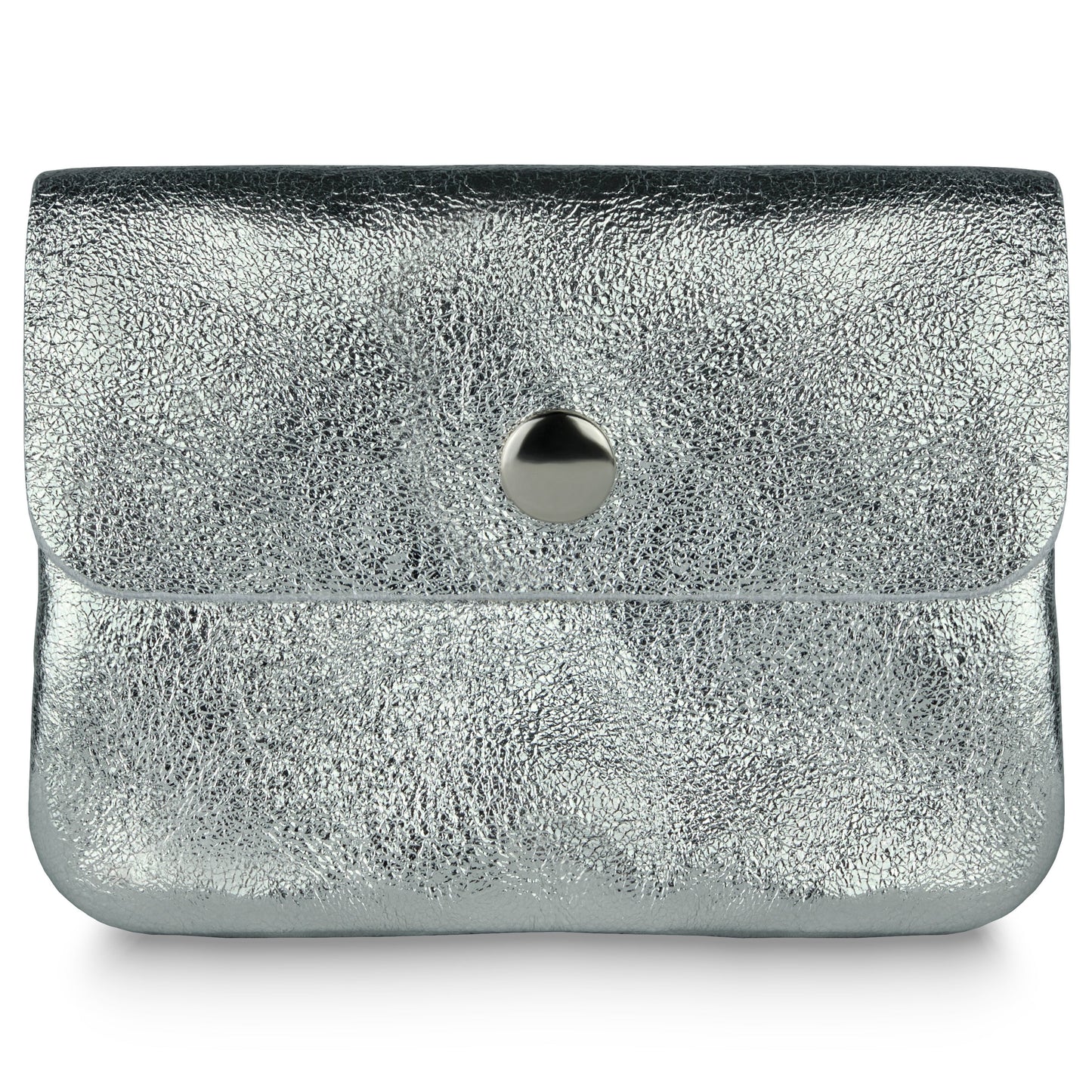 Italian Genuine Metallic Suede Wallet 000350