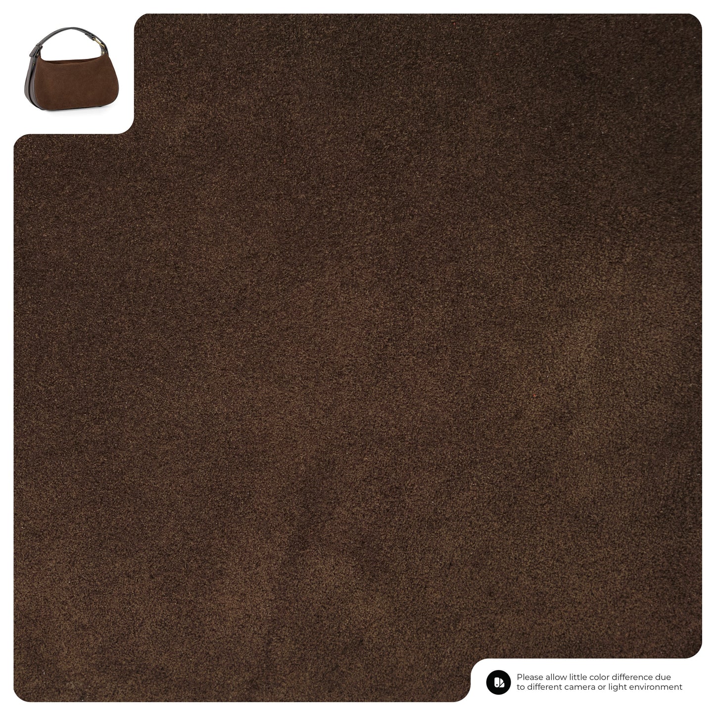 Italian Genuine Suede Crossbody Bag 242265