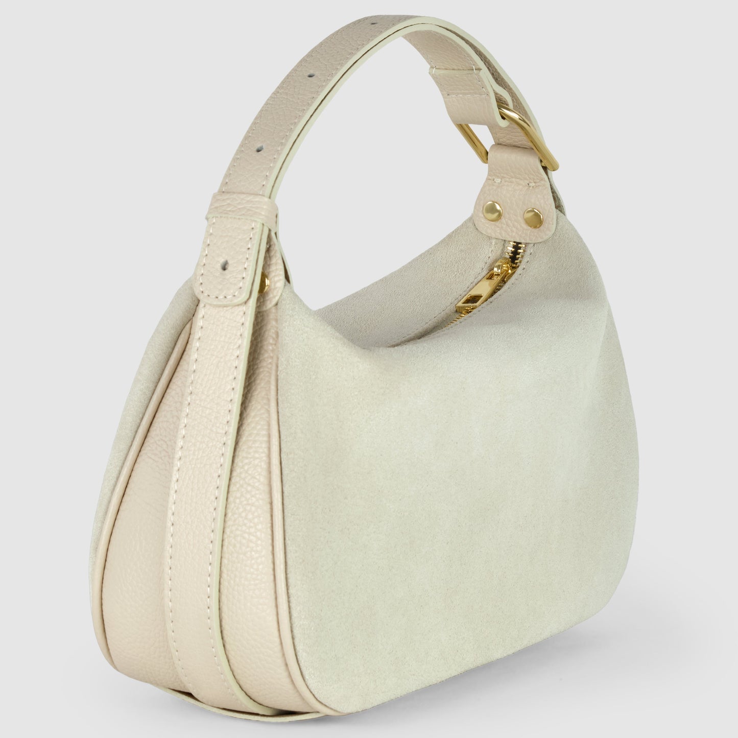 Italian Genuine Suede Crossbody Bag 242265