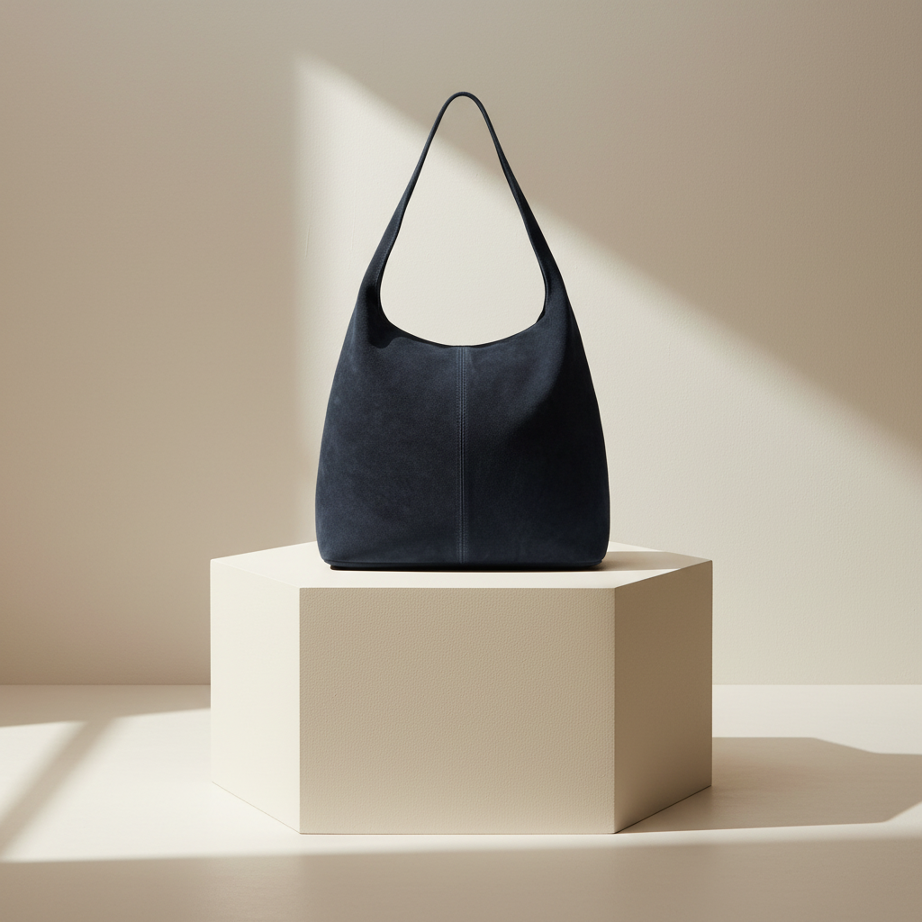 Italian Genuine Suede Hobo Bag 011943