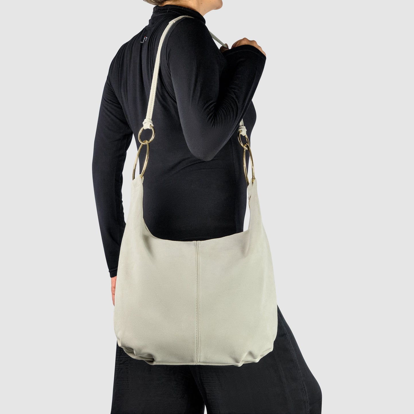 Italian Genuine Suede Hobo Bag 272510