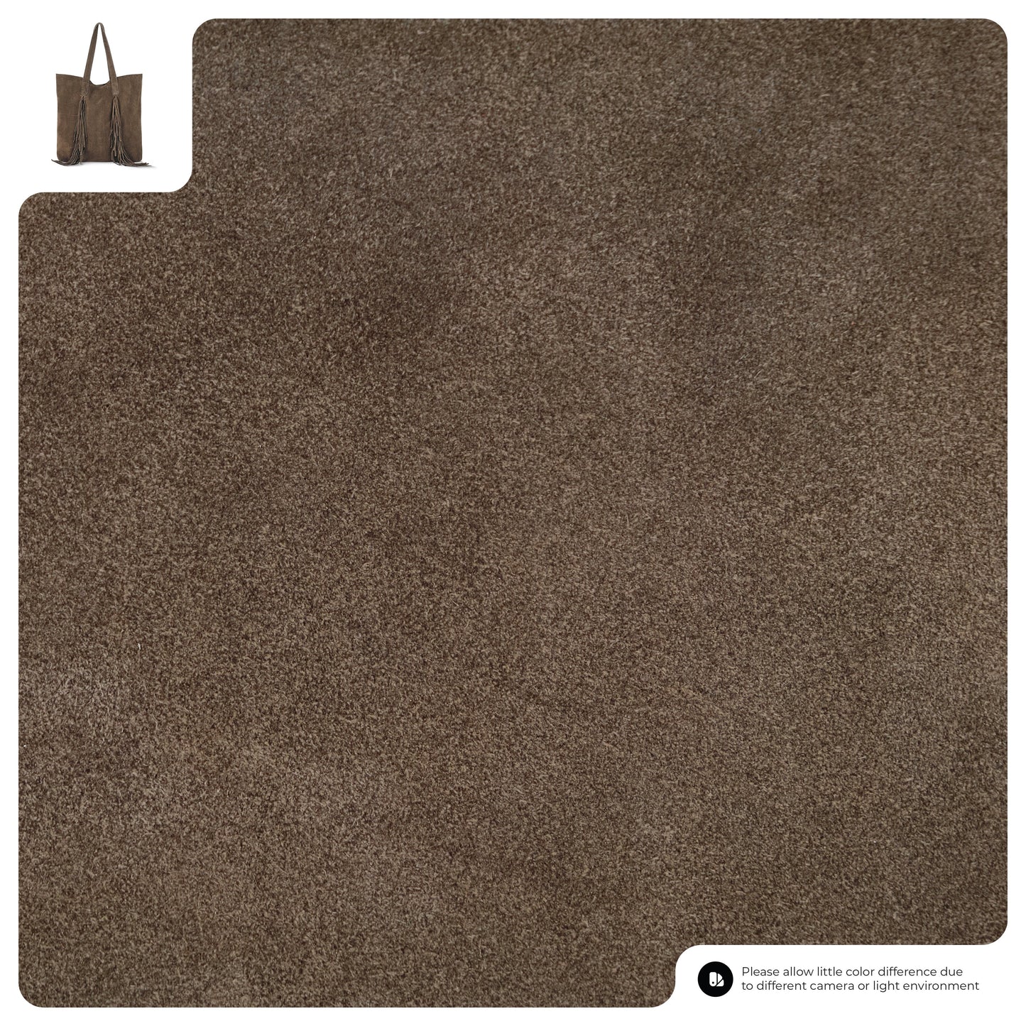 Italian Genuine Suede Tote Bag 272522