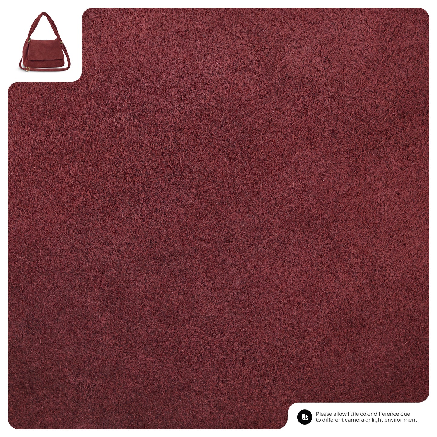 Italian Genuine Suede Top-Handle Bag 262495